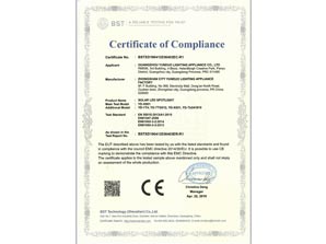 CE for SOLAR LED SPOTLIGHT