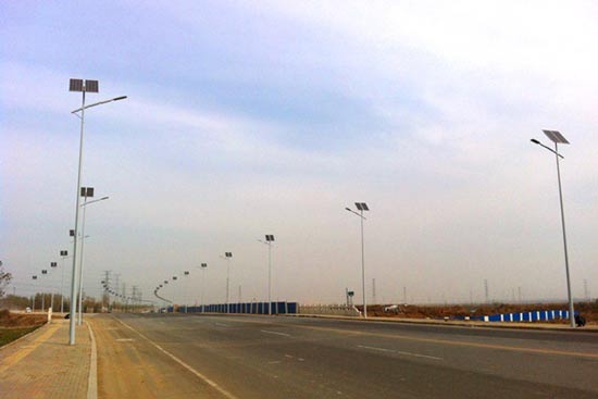Jiaozhou Avenue Solar Street Light Project