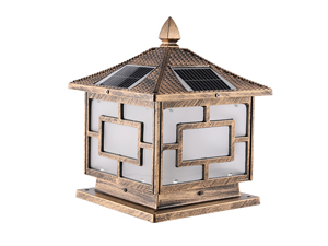 Solar pillar light-TZ-3602