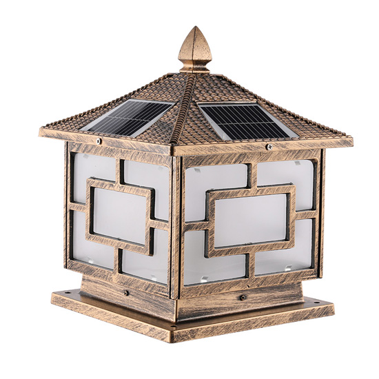 Solar pillar light-TZ-3602