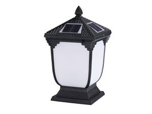 Led solar pillar light-TZ-3625